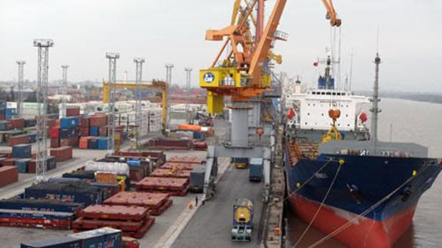 Lượng hàng hóa thông qua các cảng Hải Phòng tăng 10,87% so cùng kỳ